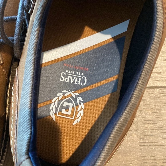 Brown Chaps Dress Shoes 10.5 - Picture 7 of 7